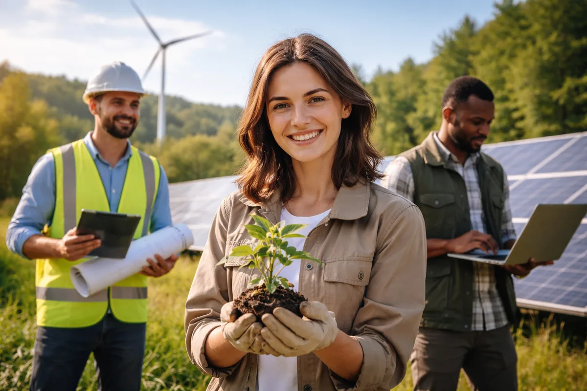 Les métiers liés à la durabilité et à l'écologie